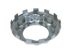 Wheel hub nut front (wrench size 91,3mm, total diameter 115mm, inner diameter 61mm with teeth) fits: VOLVO B12, B13R, B7, B9, FH12, FH16, FL, FM10, FM12, FM7, FM9, NH12 01.91-