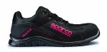 SPARCO Safety shoes PRACTICE, size: 44, ohutuskategooria: S1P, SRC, material: microfibre / net, paint: black, varvas: composite
