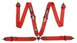 Interior elements, 4-point 3-inch belts, paint: red, fIA certificate