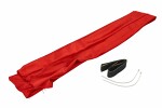 Pneumatic spiral cover (cover colour: red)