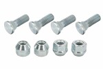 Wheel bolt front/rear, with nut:, quantity per packaging: 4