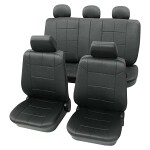 seat covers set. Dakar Petex. black SAB1 Vario Plus