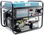 Elektrigeneraator 230V, mootori võimsus 18 HJ, maksimaalne võimsus: 8kW, nimivool: 34,8A, padrunid: 1x12V DC, 1x16A (230V), 1x32A (230V); algus: automaatne/elektriline/manuaalne