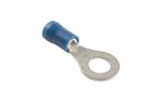 . Клеммa для проводов кольцо M5 (5.3mm) синий