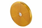 Reflective light Round (yellow, To screw, diameter: 60mm, 60mm x 7/60mm) fits: FENDT 1000 1038 VARIO/1042 VARIO/1046 VARIO/1050 VARIO/11400 TTV/3.10 2WD/3.10 4WD/3.30/3.50/3.60 2WD/3.60 4WD/3.65/3.70