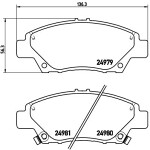 brake pads - tuning (XTRA), front part, street legal: yes, suitable for: HONDA CIVIC VIII, CR-Z, INSIGHT, JAZZ III, JAZZ IV, JAZZ V 1.2-1.5H 02.06-
