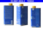 Brake fluid DOT4 (1L) [dry: 260°C, wet: 165°C, viscosity: 1400mm²/sec.] SAE J1703, ISO/DIN 4925 klasa 4;FMVSS 116 DOT4, - change every 1 year