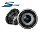 10" S-Series subwoofer (4 ohm + 4 ohm) 