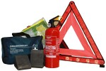 säkerhetssats (1 kg brandsläckare, m1/n1 apotek, etc.)