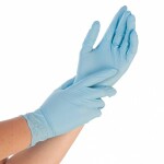 nitrile gloves SAFE LIGHT puudrita 100pc blue XL