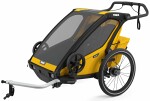 Chariot Sport 2 (Double), Spectra Yellow