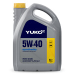 синтетическое Yuko 5W40 синтетическое моторное масло 5L