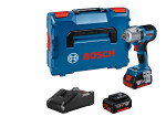 Cordless impact wrench set gds 18v-450 hc (2x5.0ah, gal 18v-40, l), with batteries and charger