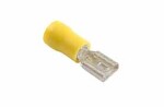 electrical accessory, material loom connector 6.3x0.8mm yellow