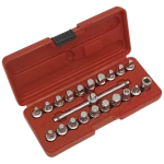 oil Drain Plug wrenches set 19 pc 3/8" Sealey