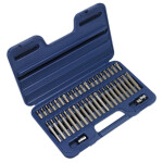 SEALEY screwdriver Receptacles in plastic case 42 pc.
