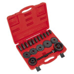 Sealey rato guolio ir metalinės guminės įvorės nuėmimo ir montavimo komplektas priekiniais ratais varomiems automobiliams