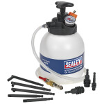 SEALEY Transmission oil filling device  - max. pressure 1,4bar, tank 3l