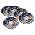 Sealey griešanas diski vispārējai lietošanai 75mm x 2 x 10mm (5 gab.); par gsa25, sa650