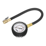 SEALEY tyre pressure pressure gauge with hose, 0-7bar