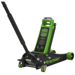 Trolley Jack hydraulics  , ability: 4000kg, minimum height lifting: 100mm, max height lifting: 530mm, mobile