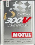 Täissünteetiline mootoriõli Motul õli 300V Competition  15W50  2L