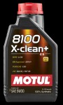 Fully synthetic engine oil Motul 8100 x-clean+ 5W-30 1L