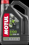 104076 4L моторное масло MOTUL 5100 4T 10W50 Полусинтетическое 4 litr
