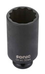 SONIC 1/2" Padrun 12-e punkti löök sügav 30mm