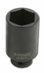 SONIC socket 6 point long 1/2" 24mm