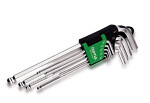 TOPTUL hex wrenches set, HEX, long, inch sizes
