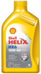 Halvsyntetisk motorolja helix hx6 10w-40 1l