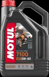 104087 4L моторное масло MOTUL 7100 4T 5w40 100% синтетическое 4 L