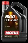 Fully synthetic Engine oil Motul 8100 eco-clean 5w30 5l