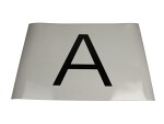 panel luminous "A" magnet