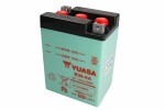 batteri yuasa 6v 13ah storlek 119x83x161 med elektrolyt 0,62 pol(+)/ ventilation p b38-6a