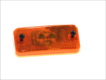 Vignal Side marker light square orange 4xLED - 12V