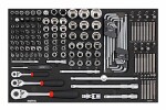 SONIC 160 pc 1/4", 3/8" , 1/2" set sockets etc tools
