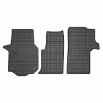 floor mats ( front, rubber, 2pc., black) VW CRAFTER 09.16- truck