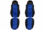 PS01, Seat cover seat - Classic, DAF XF 95 XF 105 CF LF ( . up to 2012) , blue