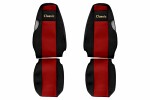 Seat cover seat Classic ( red, seats integrated peatoedega) SCANIA 4 05.95-