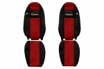 PS08, Seat cover seat - Classic, IVECO STRALIS red