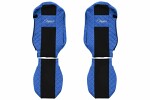 Seat cover seat ( version Elegance, paint blue) MERCEDES ACTROS MP 4 07.11-
