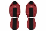 FX11, Seat cover seat - Elegance, RVI version - T ( . starting from 2014) red