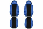 FX04, Seat cover seat - Elegance, DAF XF 95 & XF 105 ( . up to 2012) blue
