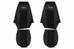 Fx09, sėdynės užvalkalas sėdynė - elegancija, renault premium (. 2005-2012) juoda
