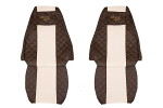 stolsöverdrag säte (serie elegance, färg brun-champagne) rvi magnum 01.02-12.12