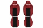 sėdynės užvalkalas sėdynės elegancija (raudona, reguliuojamos galvos atramos) rvi t 01.13-