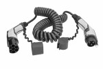 electric car charging cable spiral C-Line, 1 phase, type car plug: 1, 4m, 8kW, 32A, 6mm2, black EV-TAG3PK-1AC32A-4,0M6,0EHBK01 CHEVROLET BOLT, SPARK, VOLT 5AM400-Z16 10.86-