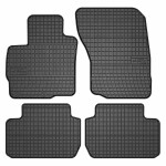 floor mats ( set, rubber, 4pc., paint black) MITSUBISHI OUTLANDER III 08.12- suv